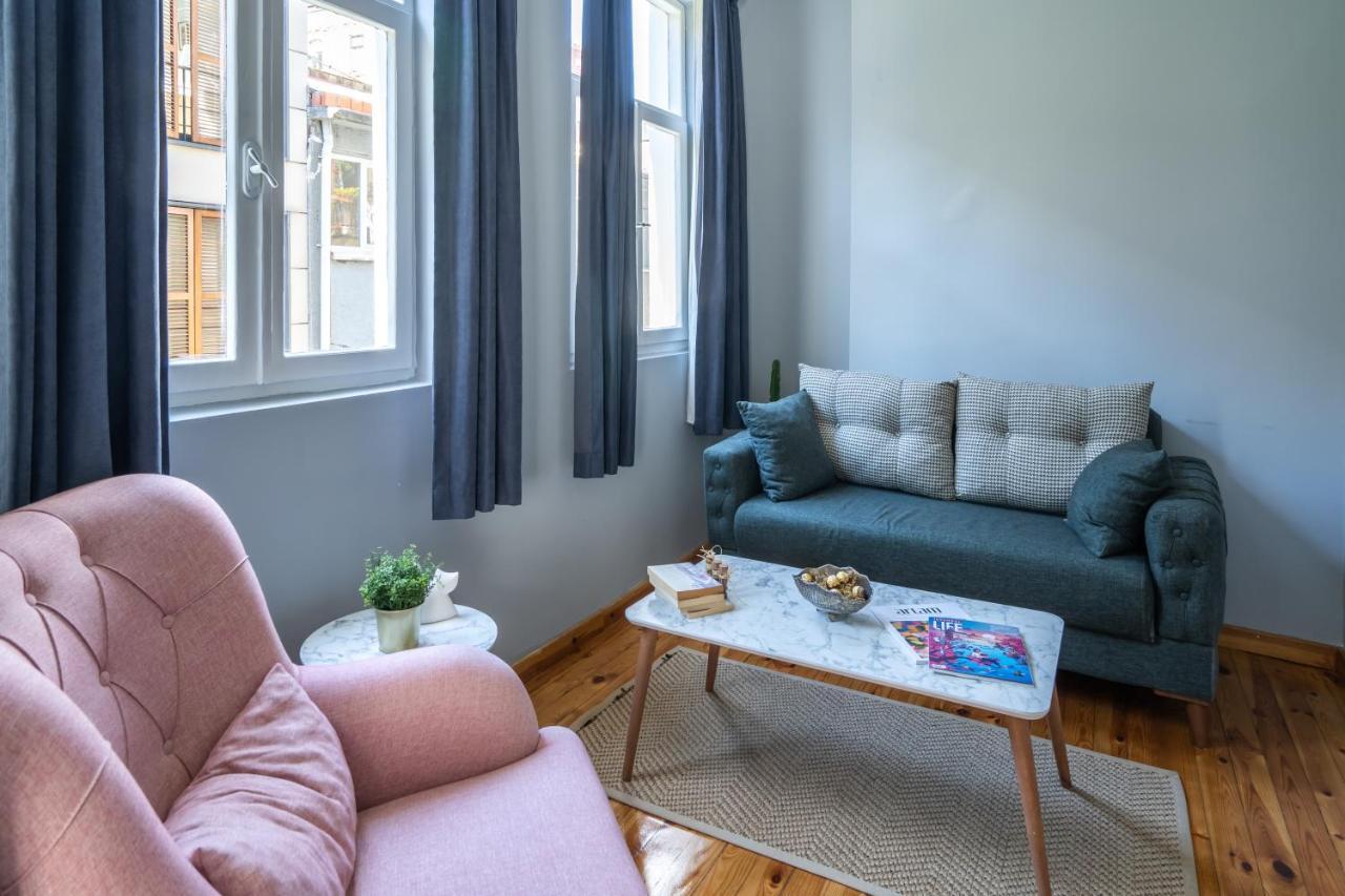 9 Galata Appartement Istanboel Buitenkant foto